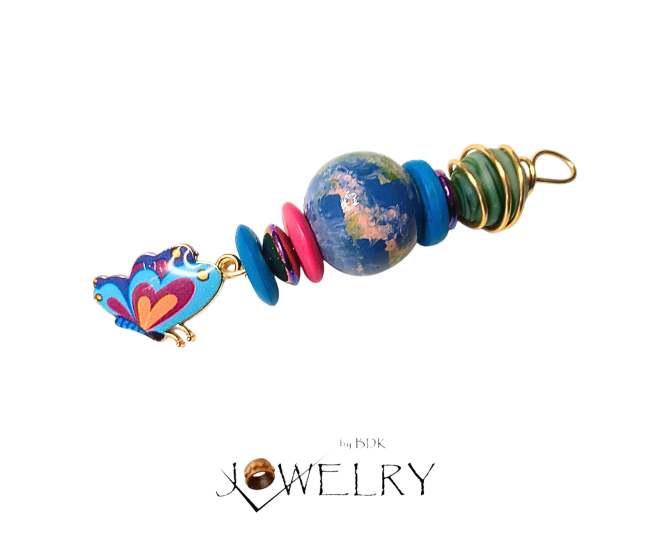 Boho Butterfly Pendant