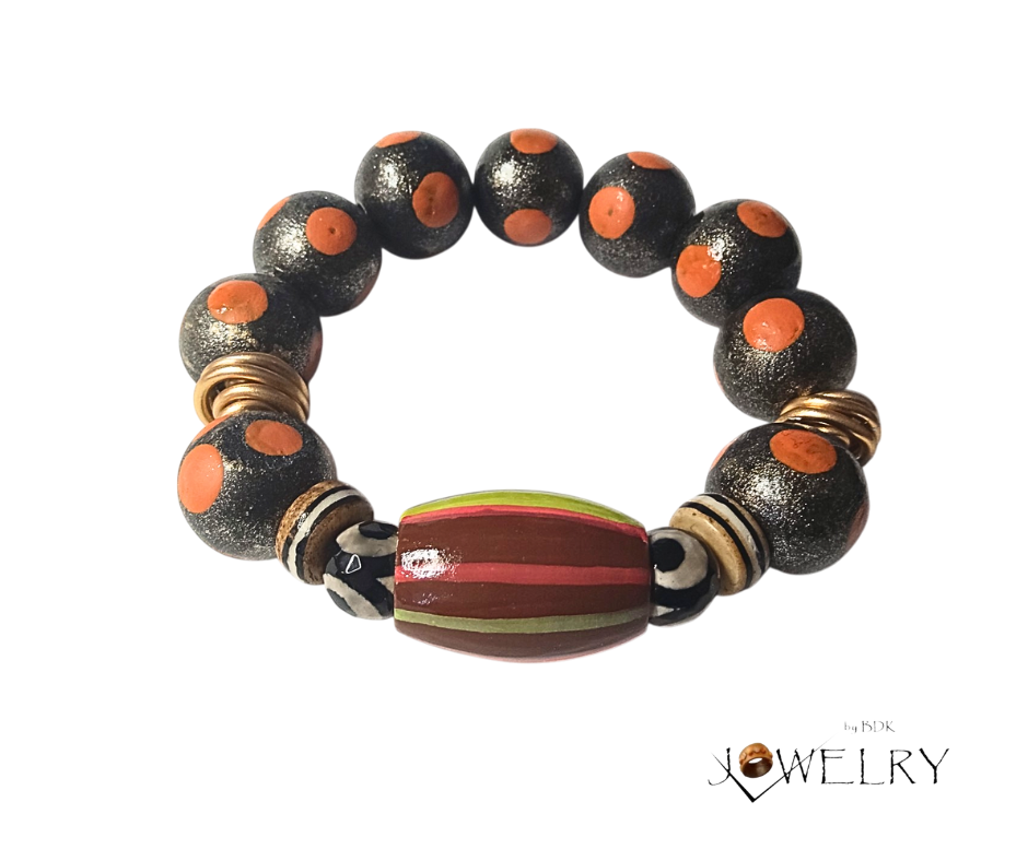 Handmade Boho Agate Bracelet