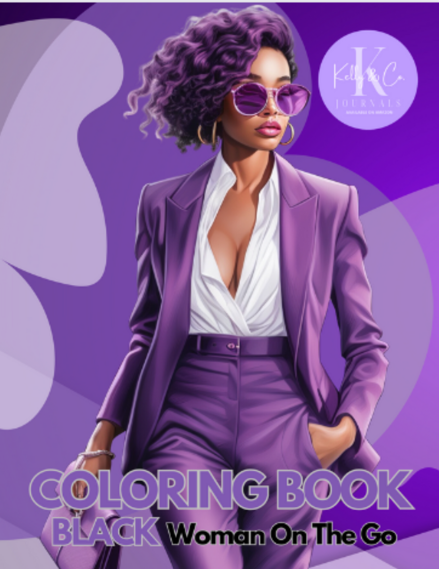 The Purple Collection Coloring Books #1