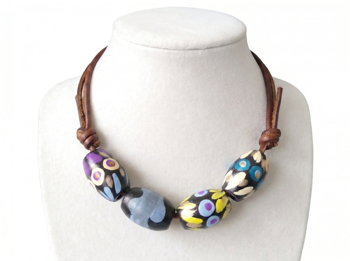 4-PC Oval Focal Beads