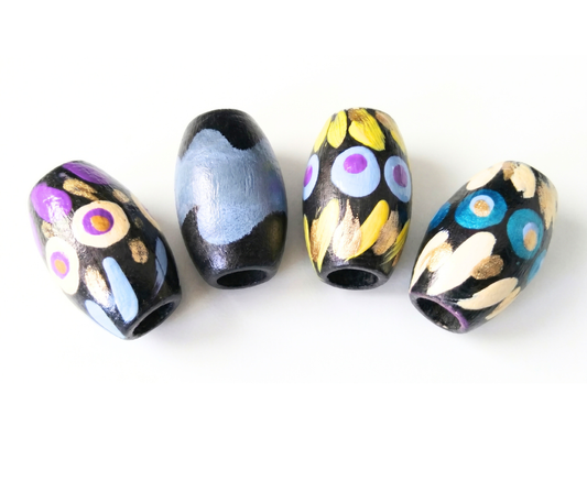 4-PC Oval Focal Beads