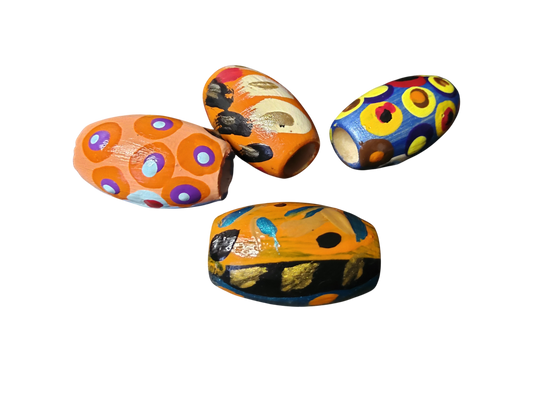 4-PC Oval Focal Beads