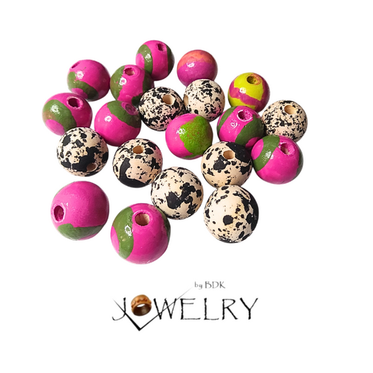 20-Pack Mixed Designer Beads