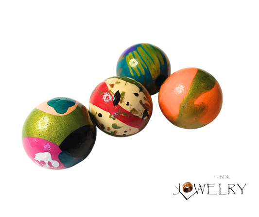 4-Pack 30MM Designer Beads