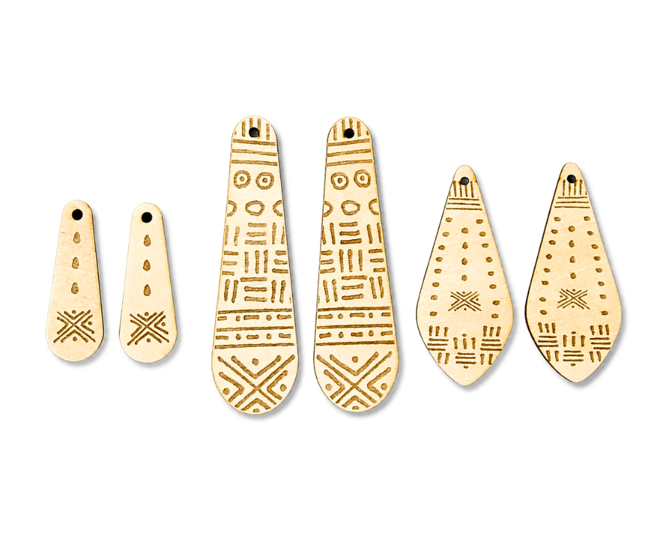 Sample Earring Blanks - Set of 3