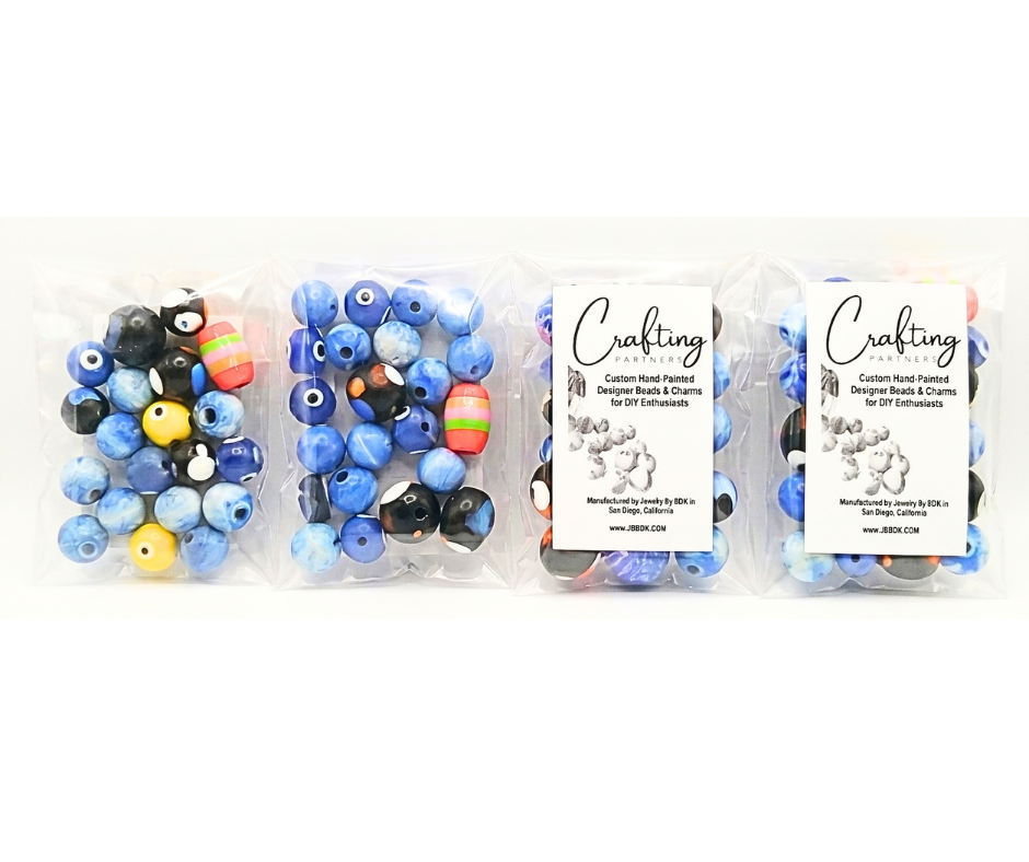 20-PC Bags of Blue with a Hint of Color - Oval
