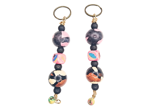 Colorful Bag Chain: Handmade Artistic Purse Accessory