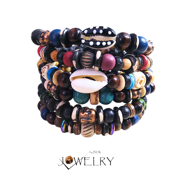 Men’s 6-Piece Boho Stretch Bracelet Stack