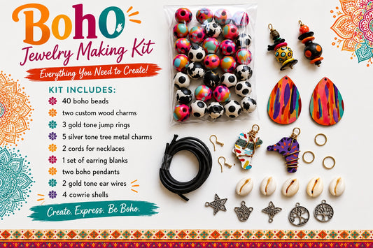 JBBDK Boho Jewelry Making Kit