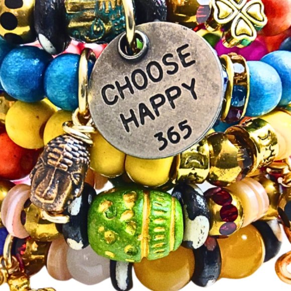 Rainbow on Your Wrist: Embrace Color with Block Stretch Bracelets